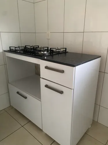 Fogão 5 bocas com armários