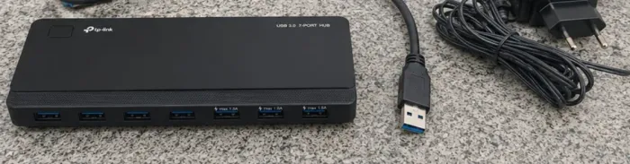Hub USB 3.0 TP-Link UH700 (Adaptador multiportas usb) , 7 Portas, completo
