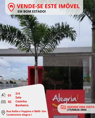 Imóvel para venda no Condomínio Alegria I em Feira de Santana