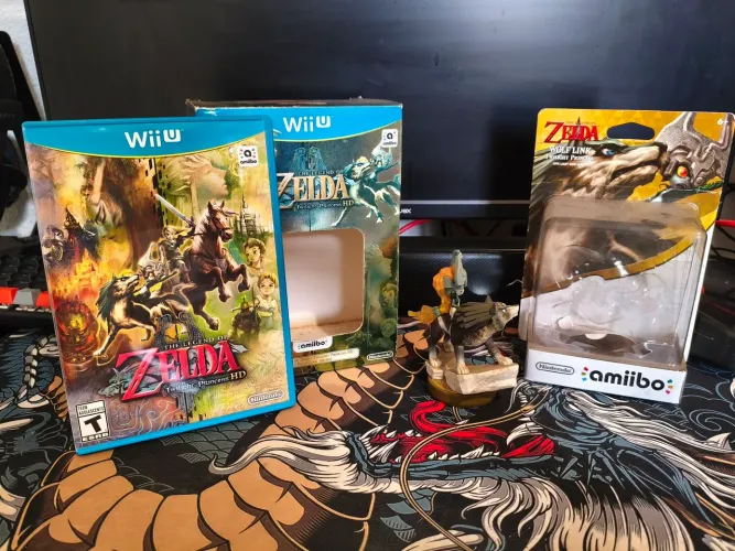 Zelda Twilight Princess HD Wiiu completo usado