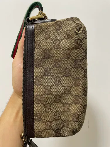 Carteira/Bolsa de Mão Gucci Original (Usada)