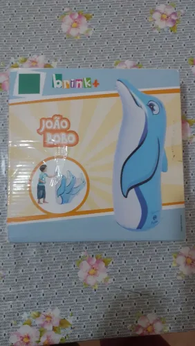 João Bobo inflável.  R$40. Novo