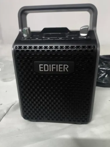 Caixa de som edifier karaokê