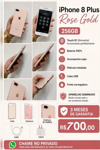 iPhone 8 Plus Rose Gold
