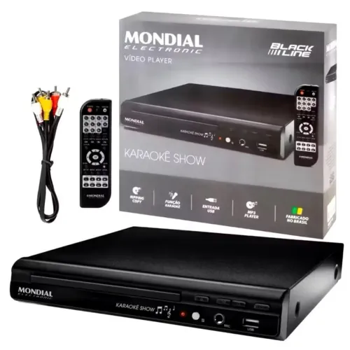 Aparelho de DVD e CD completo novo karaoke com pontuação 