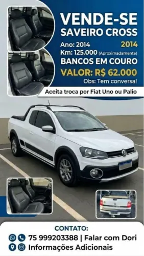 Volkswagen Saveiro Cross 1.6 MI Total Flex 8V CE 2014
