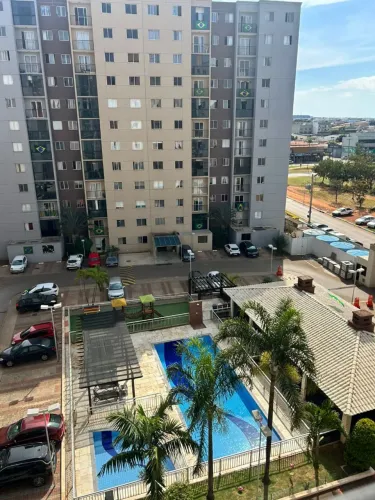 Excelente Preço! Apartamento no Parque dos Sonhos com suite, garagem e piscina.