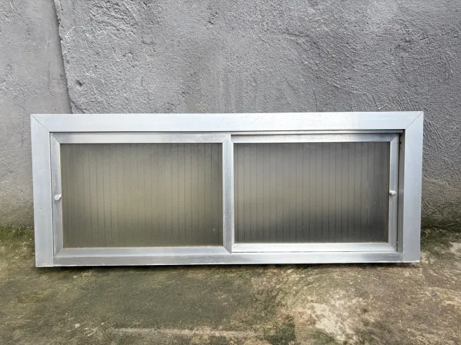 Fechamento / Gabinete de Pia em Alumínio Pesado - 1,14m x 45cm
