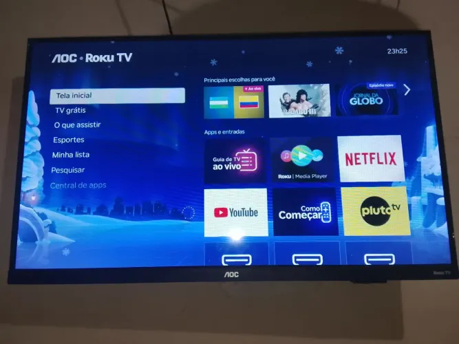 Tv smart AOC Roku 32