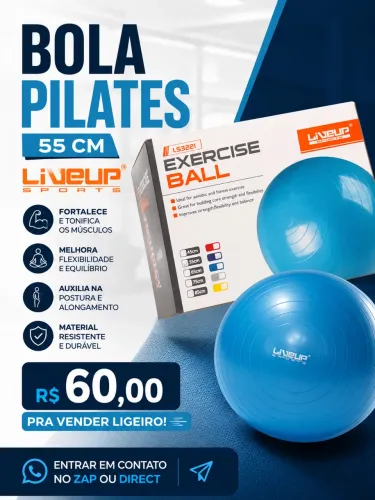 Bola pilates 55 cm liveup