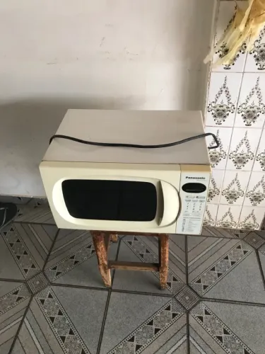 Microondas novo de tudo