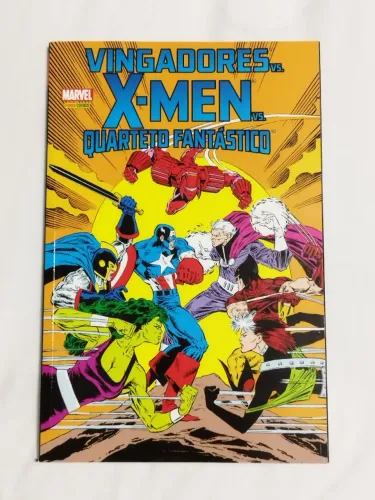 Vingadores Vs. X-Men Vs. Quarteto Fantástico panini 2015 volume único