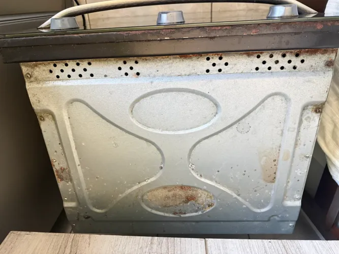 Forno elétrico de embutir 59litros. 220w. ( usado possui avarias) Eletrolux 