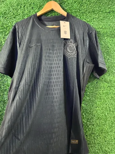 Camisa Corinthians all black jogador