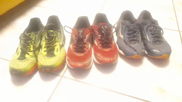 3 Mizuno pra arrumar