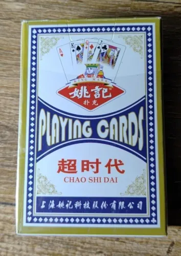 Cartas de Baralho Shanghai Yaoji 2018 Chao Shi Dai de alta qualidade