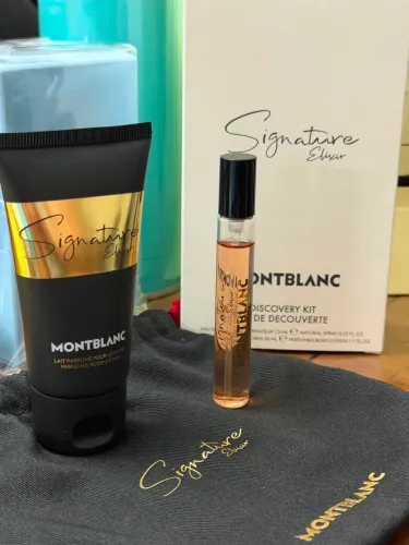 Caneta perfume Montblanc elixir edp 7,5ml travel size kit