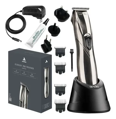 Máquina De Acabamento Andis Slim Line Pro Li Prata Bivolt