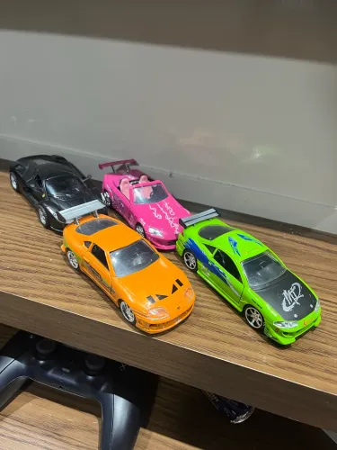 Velozes e furiosos Jada Toys Coleção miniaturas