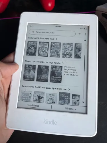 Kindle Paperwhite 7 funcionando