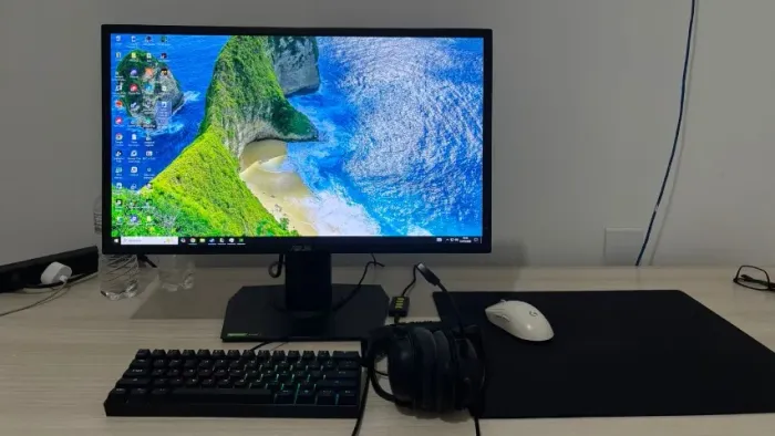 Setup Computador Gamer Completo com GTX 1660 Super e Monitor ASUS TUF 165Hz