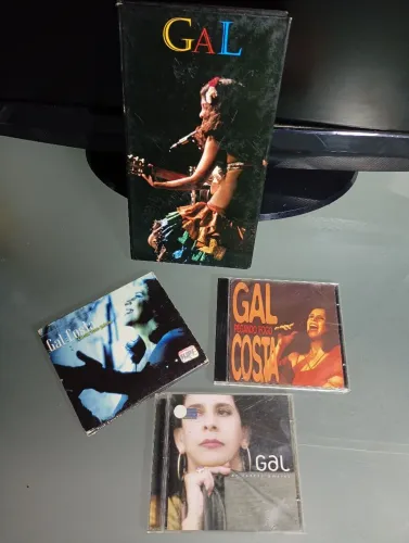Box GAL COSTA Série Grandes Nomes MPB + 3 Cds