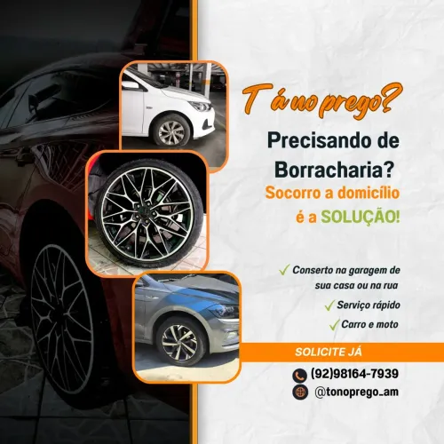  BORRACHARIA MÓVEL EM MANAUS - ATENDEMOS TODA A CIDADE 