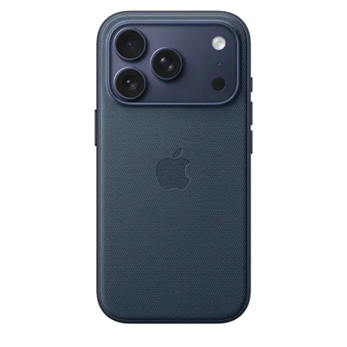 Capinha de tecido TechWoven Azul com MagSafe para iPhone 17 Pro - NOVA e ORIGINAL