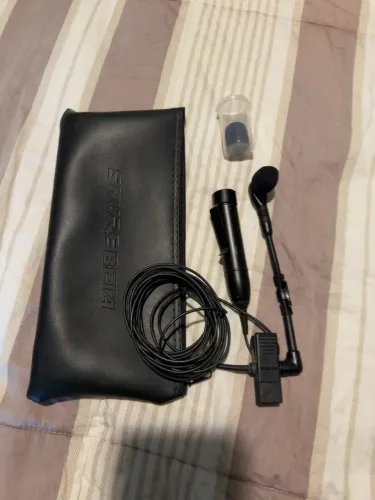 Microfone de Lapela Shure Beta 98H/C Instrumento - Original