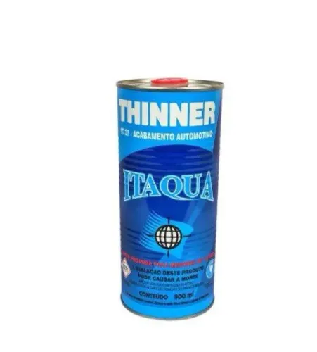 Thinner Itaqua 900ml Forte Automotivo caixa com 12 unidades entrega na região Americana 