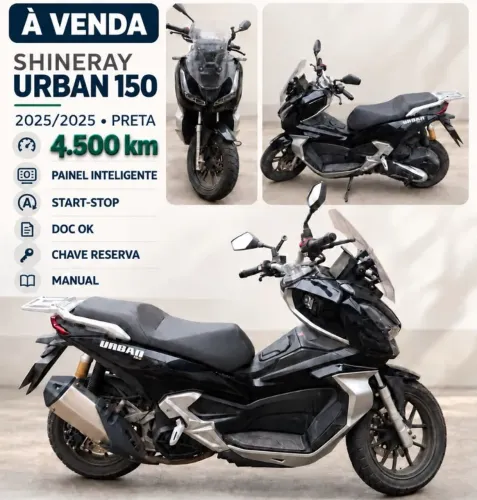 Shineray Urban 150 EFI 2025