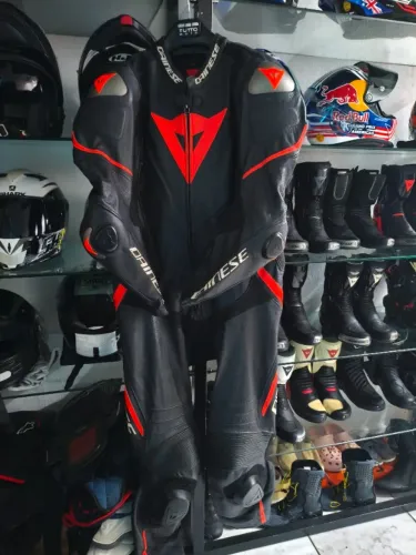 Macacão Dainese 56 Eur Laguna seca 4 impecável