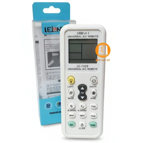 Controle Remoto Universal para Ar Condicionado, com Display lcd 