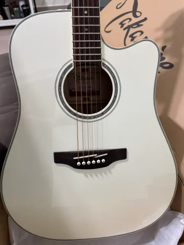 Violão Takamine GD37CE PW Pearl White Pré TP-3G c/ BAG original 