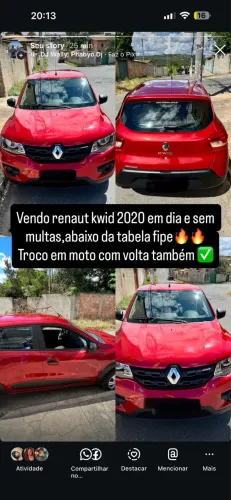Renault Kwid Zen 1.0 Flex 12V 5P Mec. 2021