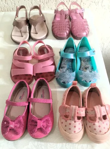 Lote sandália infantil