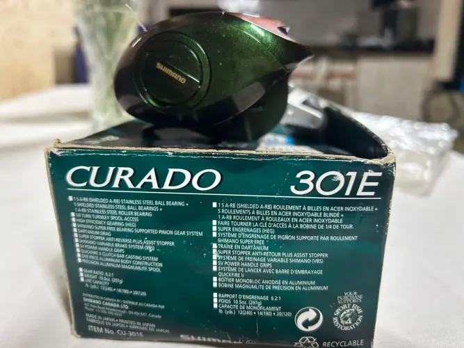 Carretilha Curado 301 e
