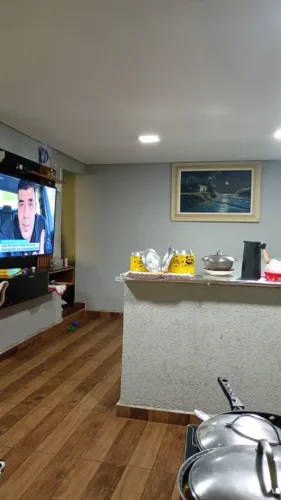 Chácara fundo com a represa