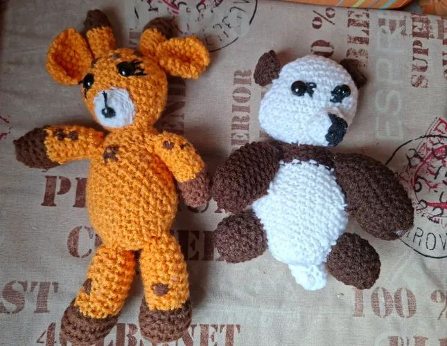 Bichinhos de crochê
