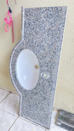 Pia de mármore para banheiro