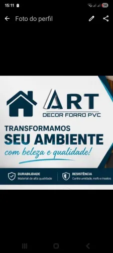 Forro de PVC 
