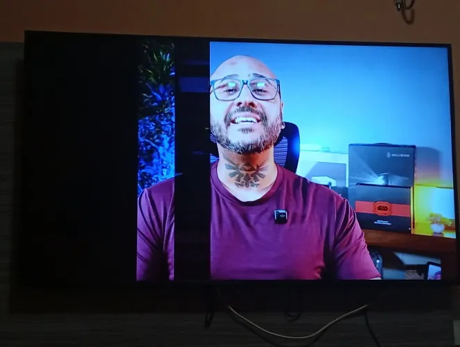Tv Samsung 50 polegadas Cristal, 4k pra botar preço.