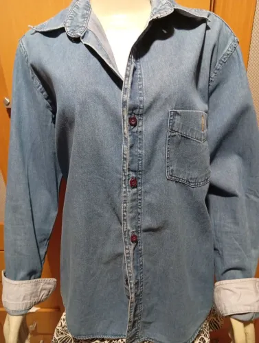 Camisa jeans Yves Saint Laurent G