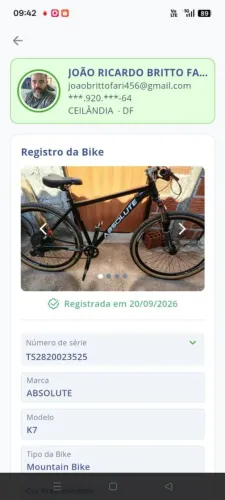 Vendo Essa Baik Absolute K 7 De 12 Velocidades.