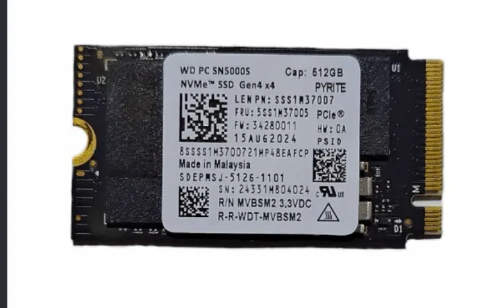 SSD WD 512gb - Nvme