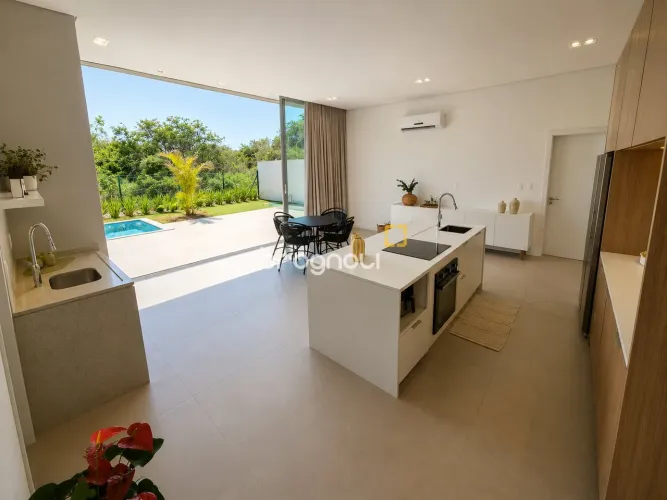 Casa em Condomínio com 278m², 4 quartos, 3 suítes, 4 garagens, no bairro Canasvieiras em F