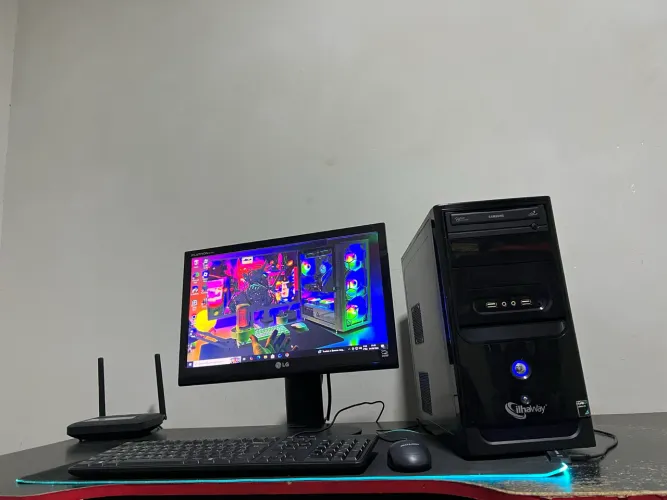Pc Gamer Completo / i5-3330 / 8GB / SSD+HD / Monitor 19