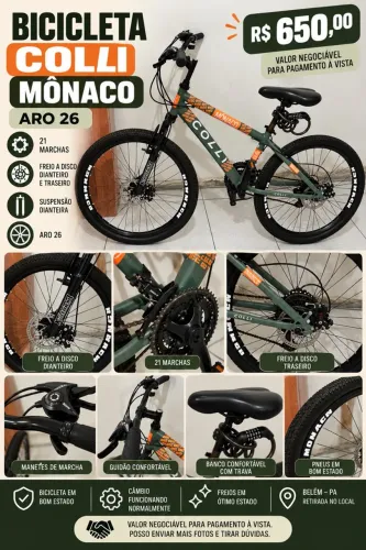 Bicicleta em bom estado