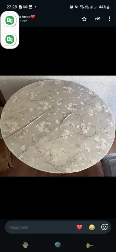 Mesa de jantar redonda