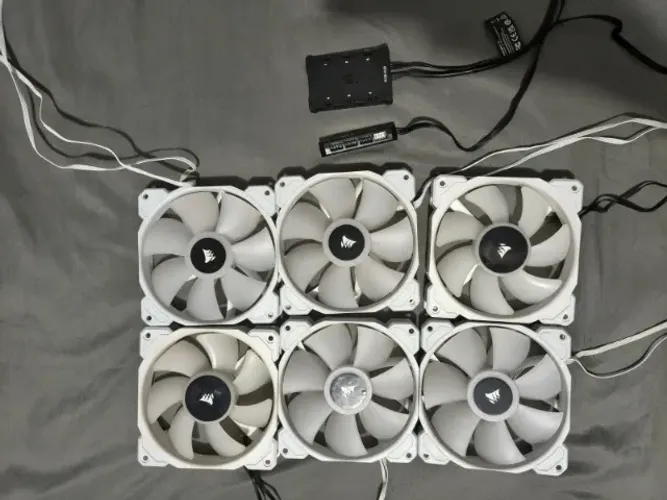 Cooler Corsair FAN Branco ICUE